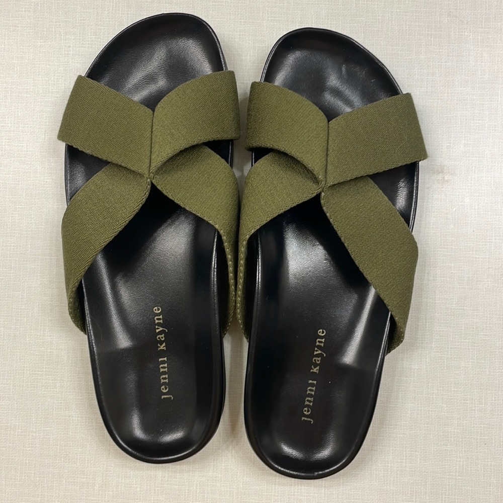 Jenni Kayne Cotton Crossover Sandals